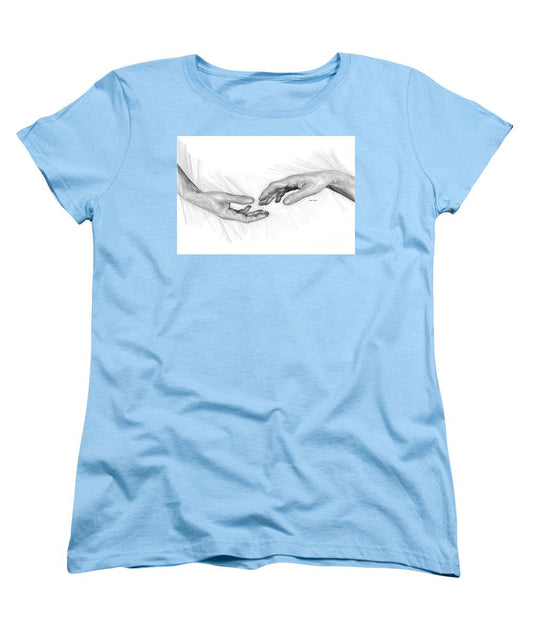 Women's T-Shirt (Standard Cut) - Hold My Hand