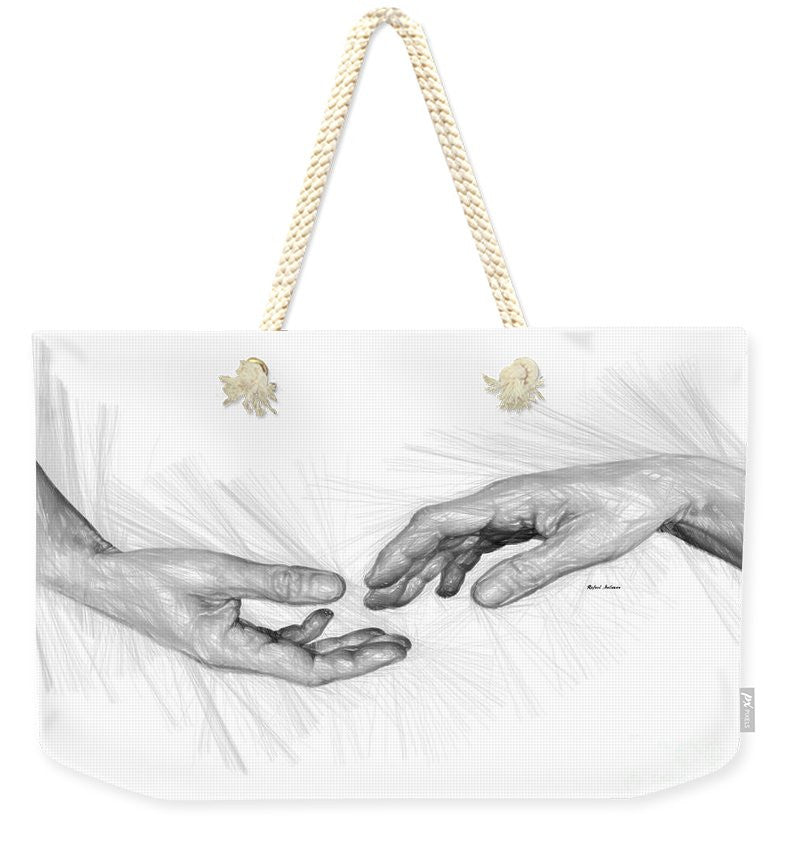 Weekender Tote Bag - Hold My Hand