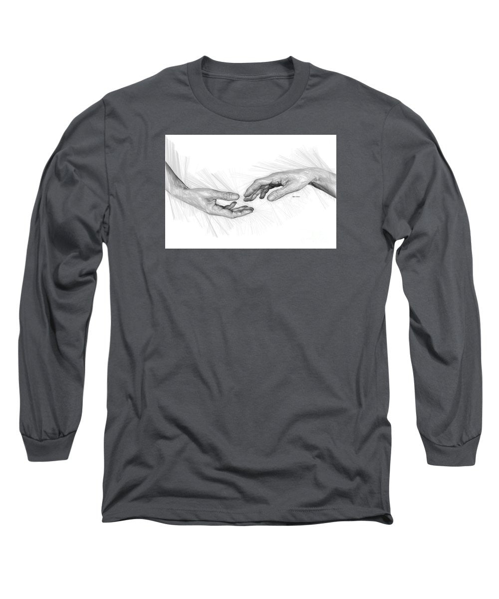 Long Sleeve T-Shirt - Hold My Hand