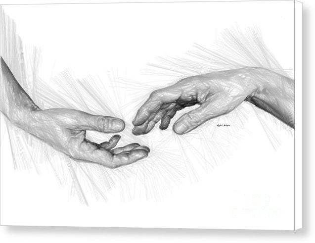 Canvas Print - Hold My Hand