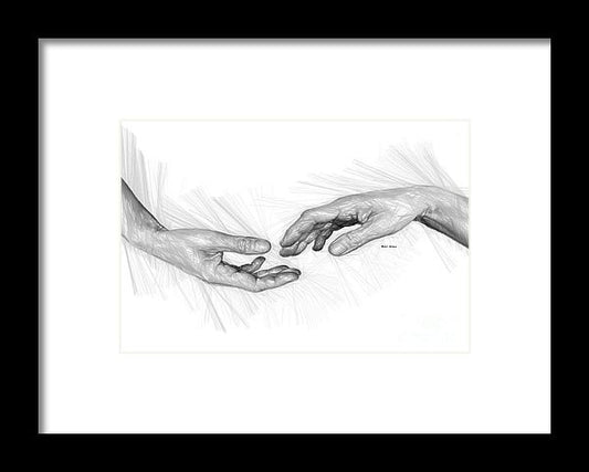 Framed Print - Hold My Hand