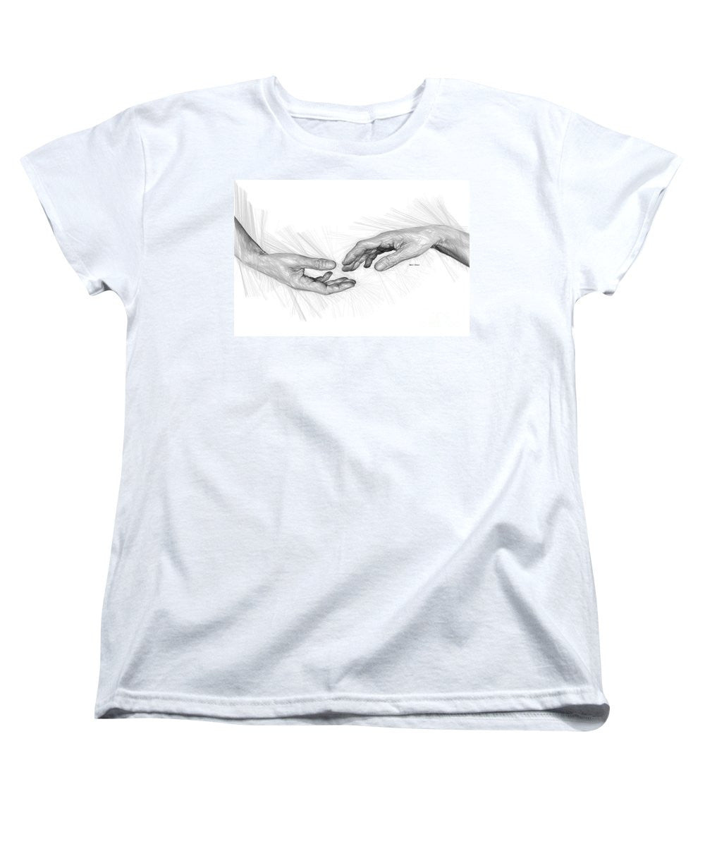 Women's T-Shirt (Standard Cut) - Hold My Hand