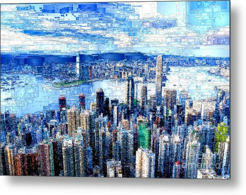 Metal Print - Hong Kong, China