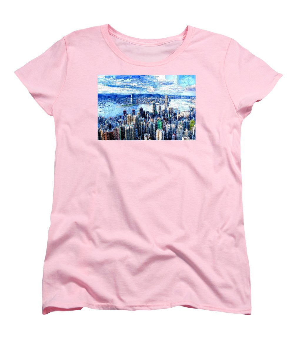 T-shirt pour femme (coupe standard) - Hong Kong, Chine