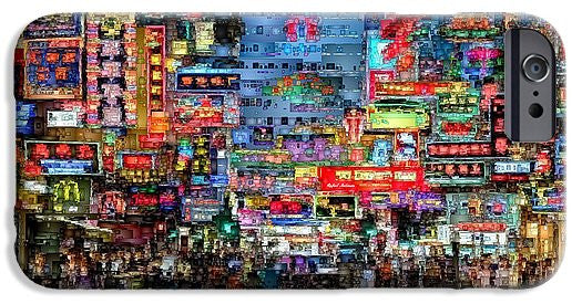 Art Print - Hong Kong City Nightlife