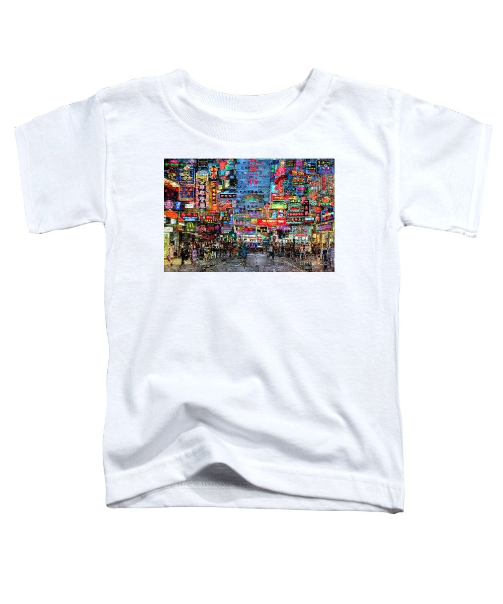 Toddler T-Shirt - Hong Kong City Nightlife