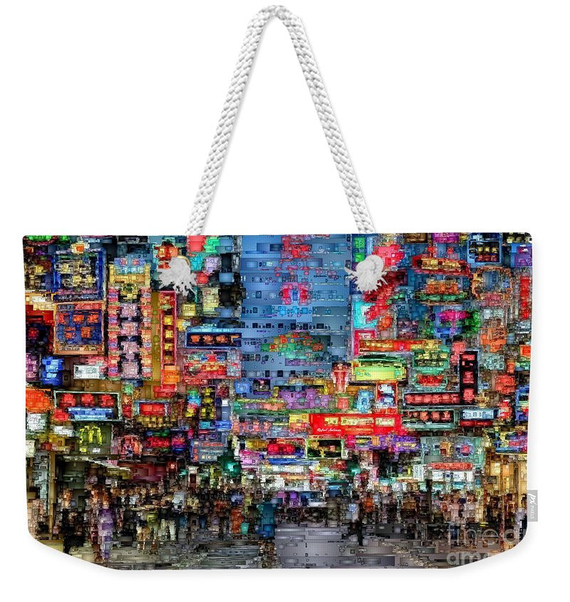 Weekender Tote Bag - Hong Kong City Nightlife