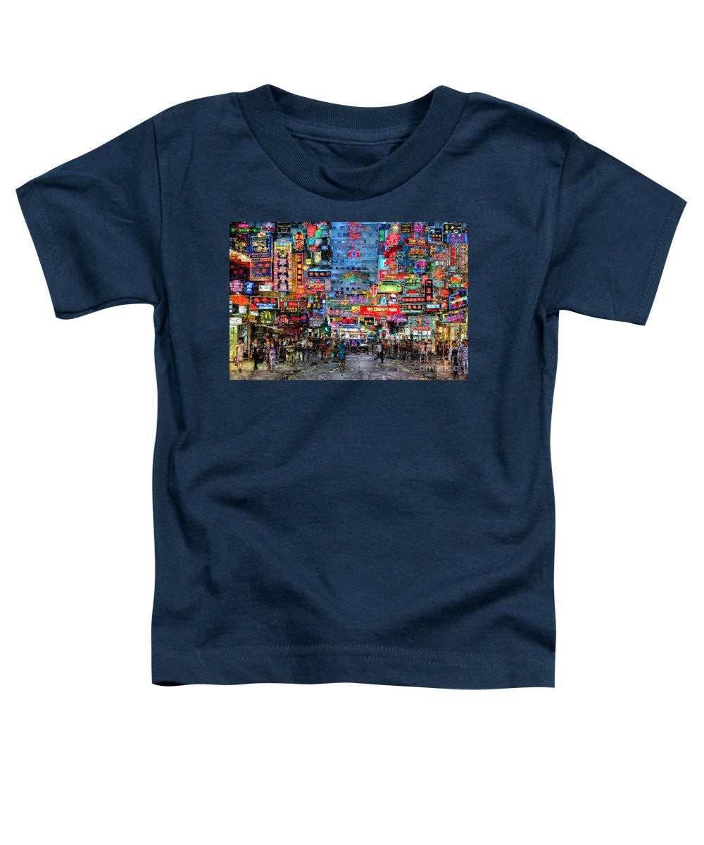 Toddler T-Shirt - Hong Kong City Nightlife