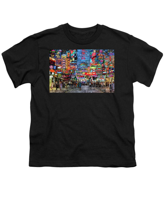 Youth T-Shirt - Hong Kong City Nightlife