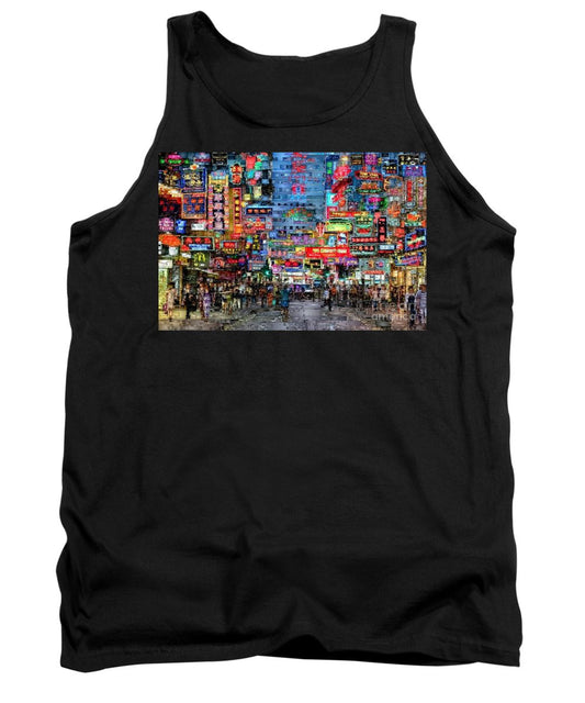 Tank Top - Hong Kong City Nightlife