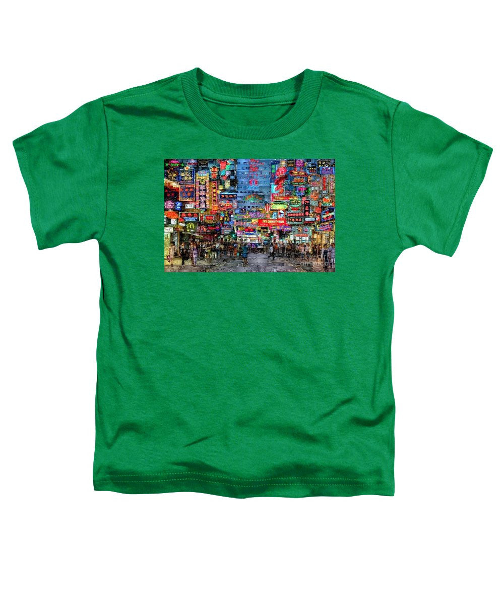 Toddler T-Shirt - Hong Kong City Nightlife