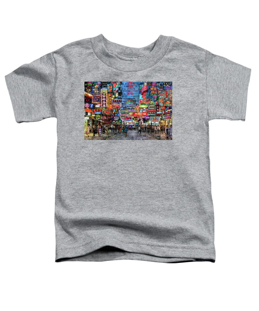 Toddler T-Shirt - Hong Kong City Nightlife