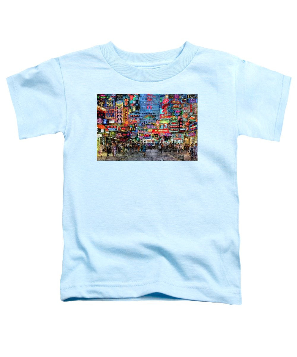 Toddler T-Shirt - Hong Kong City Nightlife