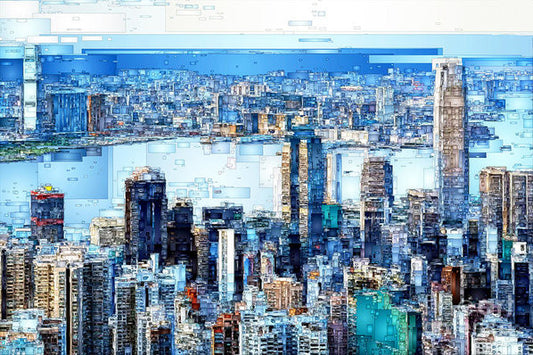 Art Print - Hong Kong Skyline