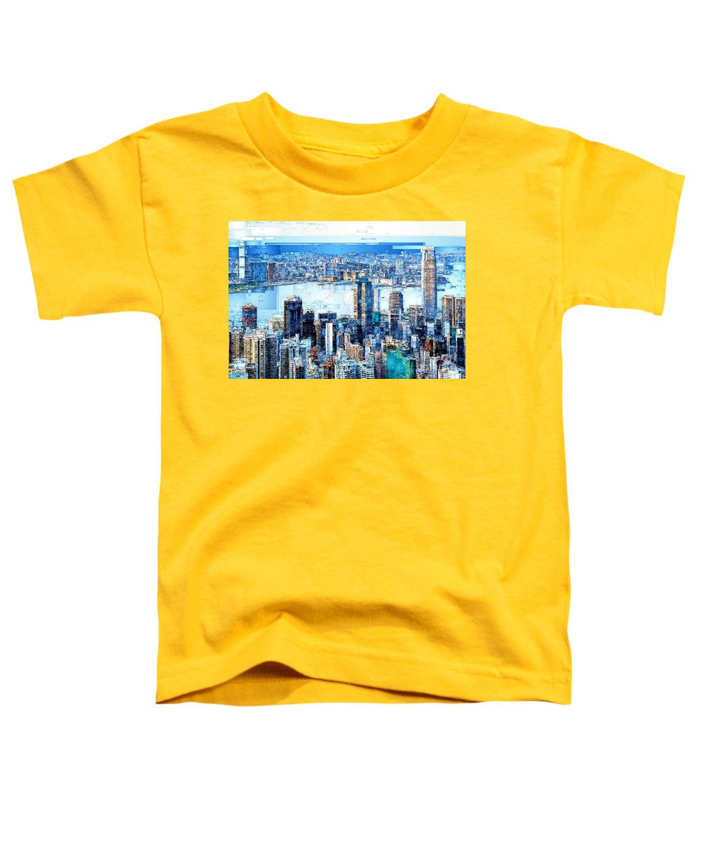 Toddler T-Shirt - Hong Kong Skyline