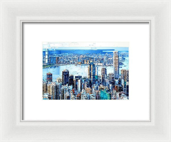 Framed Print - Hong Kong Skyline