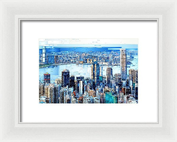 Framed Print - Hong Kong Skyline