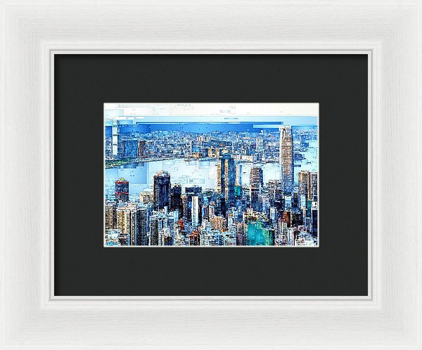 Framed Print - Hong Kong Skyline