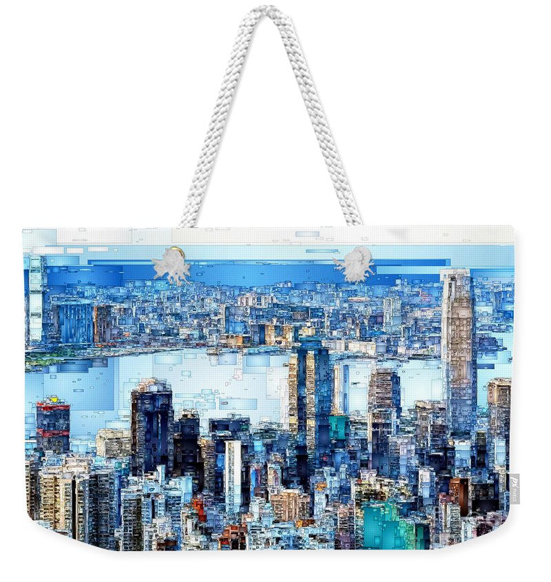 Weekender Tote Bag - Hong Kong Skyline