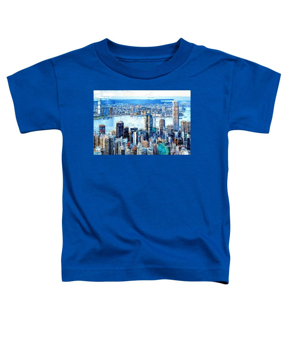 Toddler T-Shirt - Hong Kong Skyline