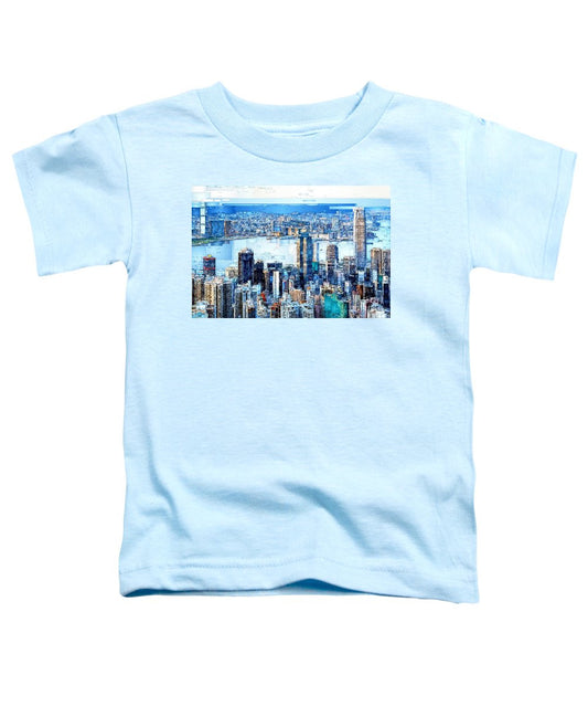 Toddler T-Shirt - Hong Kong Skyline