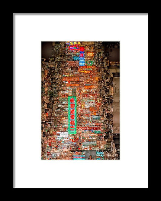 Framed Print - Hong Kong -yaumatei