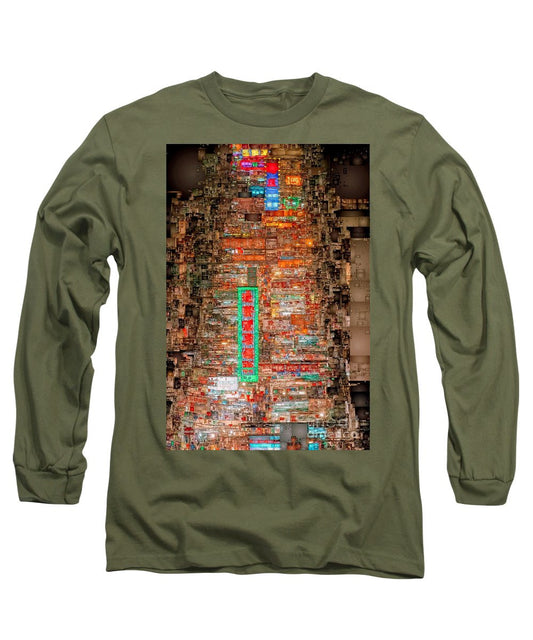 Long Sleeve T-Shirt - Hong Kong -yaumatei