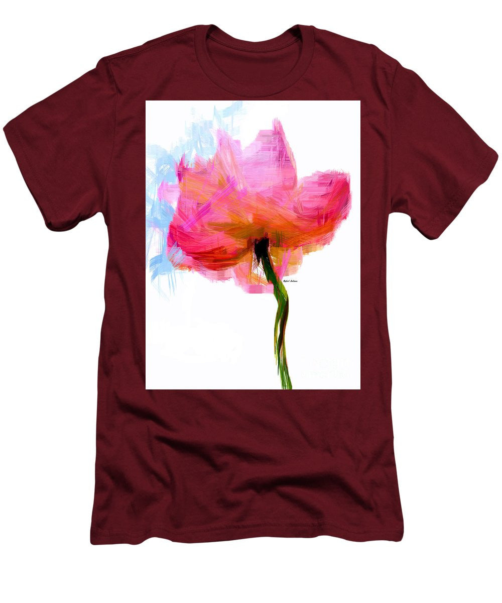 T-shirt pour homme (coupe ajustée) - Je suis rose