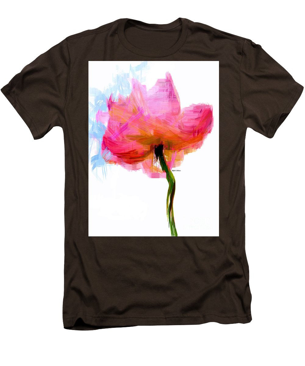 T-shirt pour homme (coupe ajustée) - Je suis rose