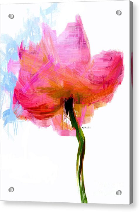 Impression acrylique - Je suis rose