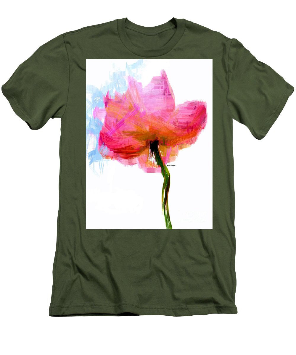 T-shirt pour homme (coupe ajustée) - Je suis rose