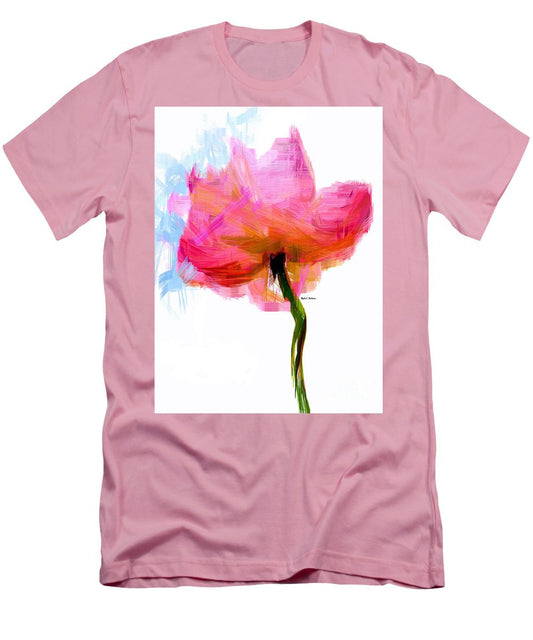 T-shirt pour homme (coupe ajustée) - Je suis rose