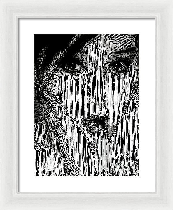 Framed Print - I Don't Know What To Do