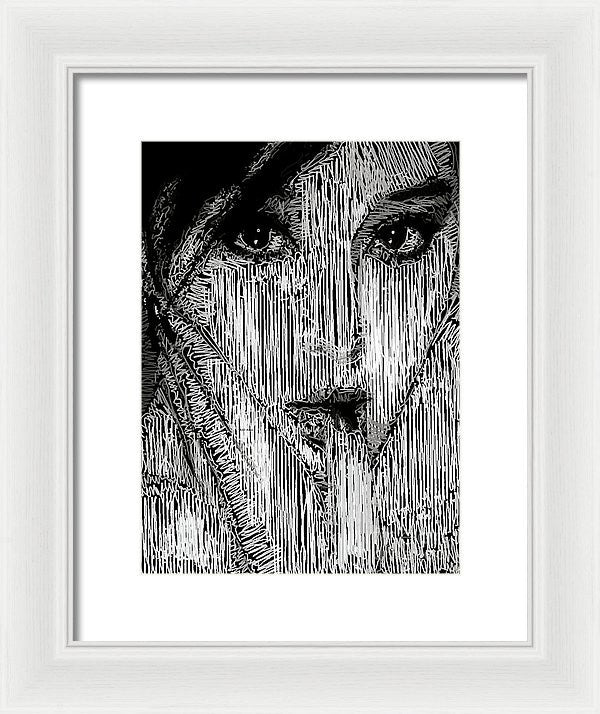 Framed Print - I Don't Know What To Do