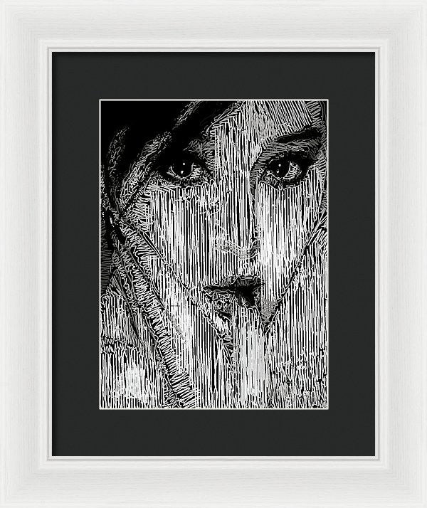 Framed Print - I Don't Know What To Do