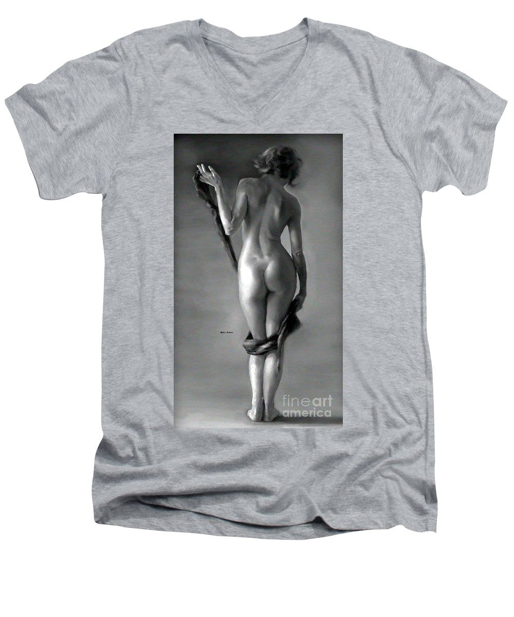 T-shirt col V pour homme - Je me sens belle aujourd'hui