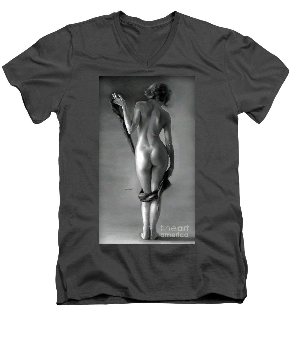 T-shirt col V pour homme - Je me sens belle aujourd'hui