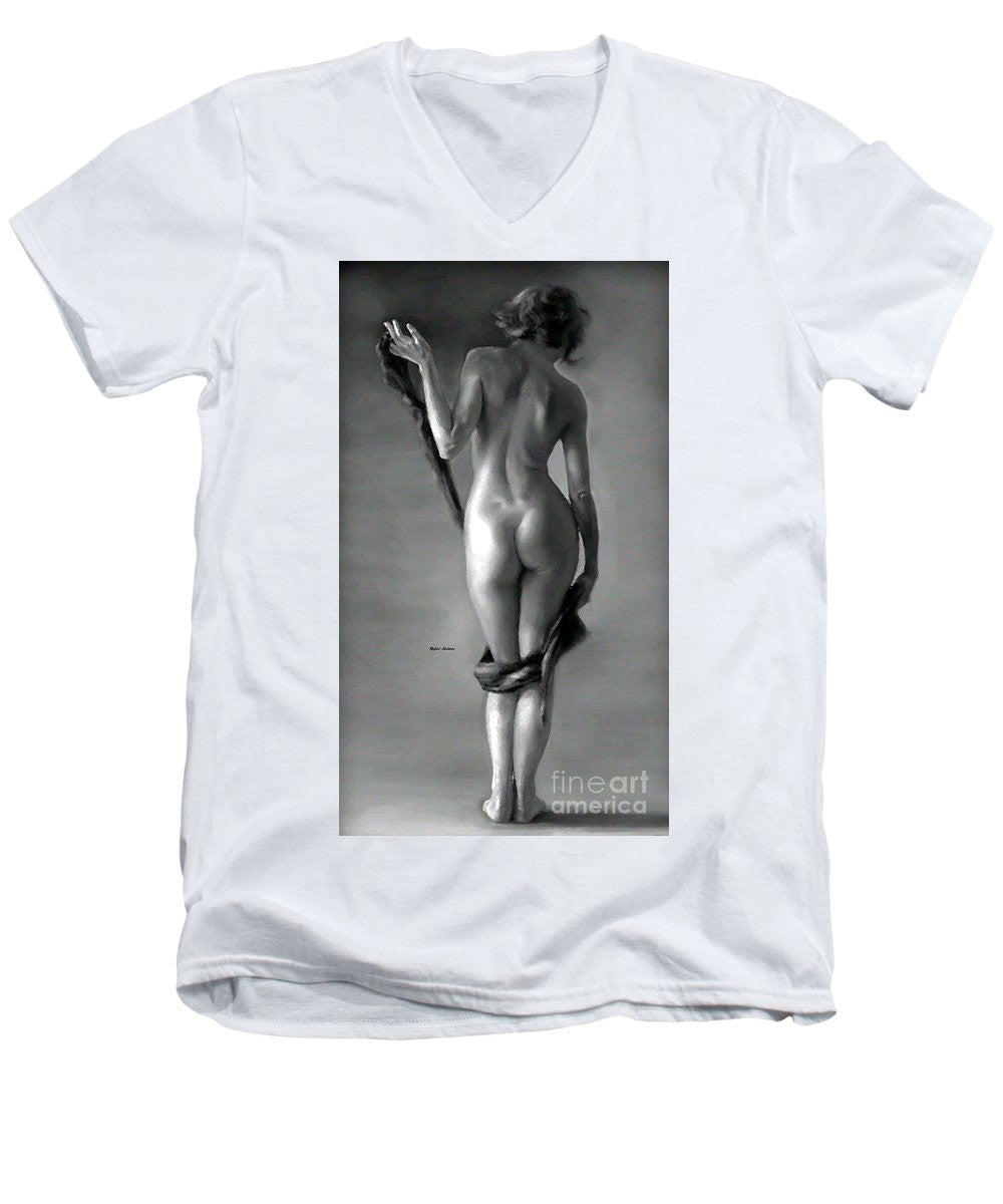 T-shirt col V pour homme - Je me sens belle aujourd'hui