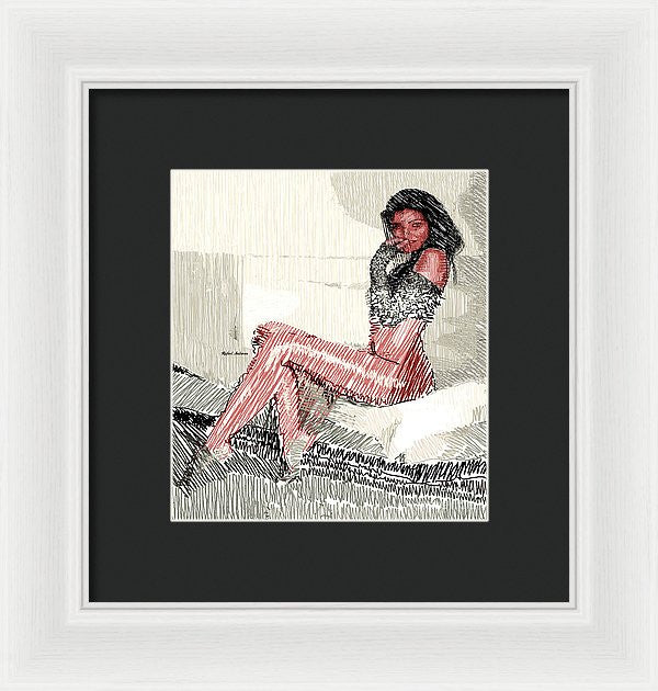 Framed Print - I Got No Problem