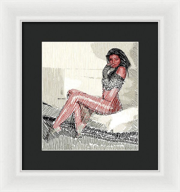 Framed Print - I Got No Problem