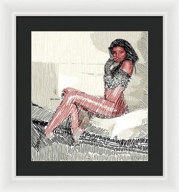 Framed Print - I Got No Problem