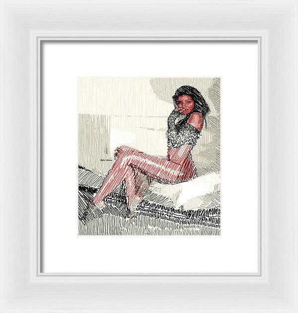 Framed Print - I Got No Problem