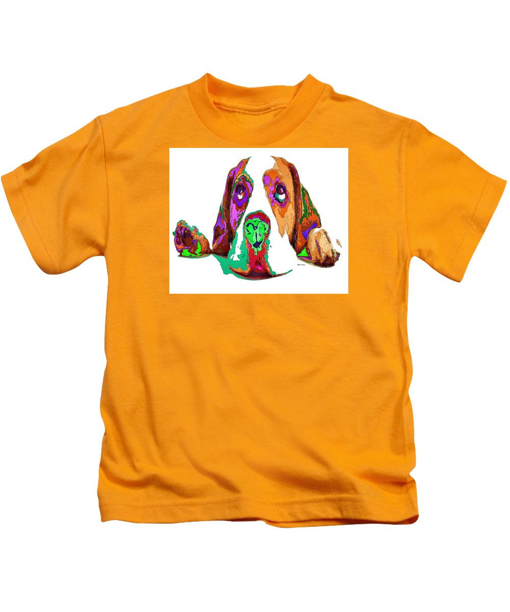 T-shirt pour enfants - J'ai été sage, je le promets. Série pour animaux de compagnie