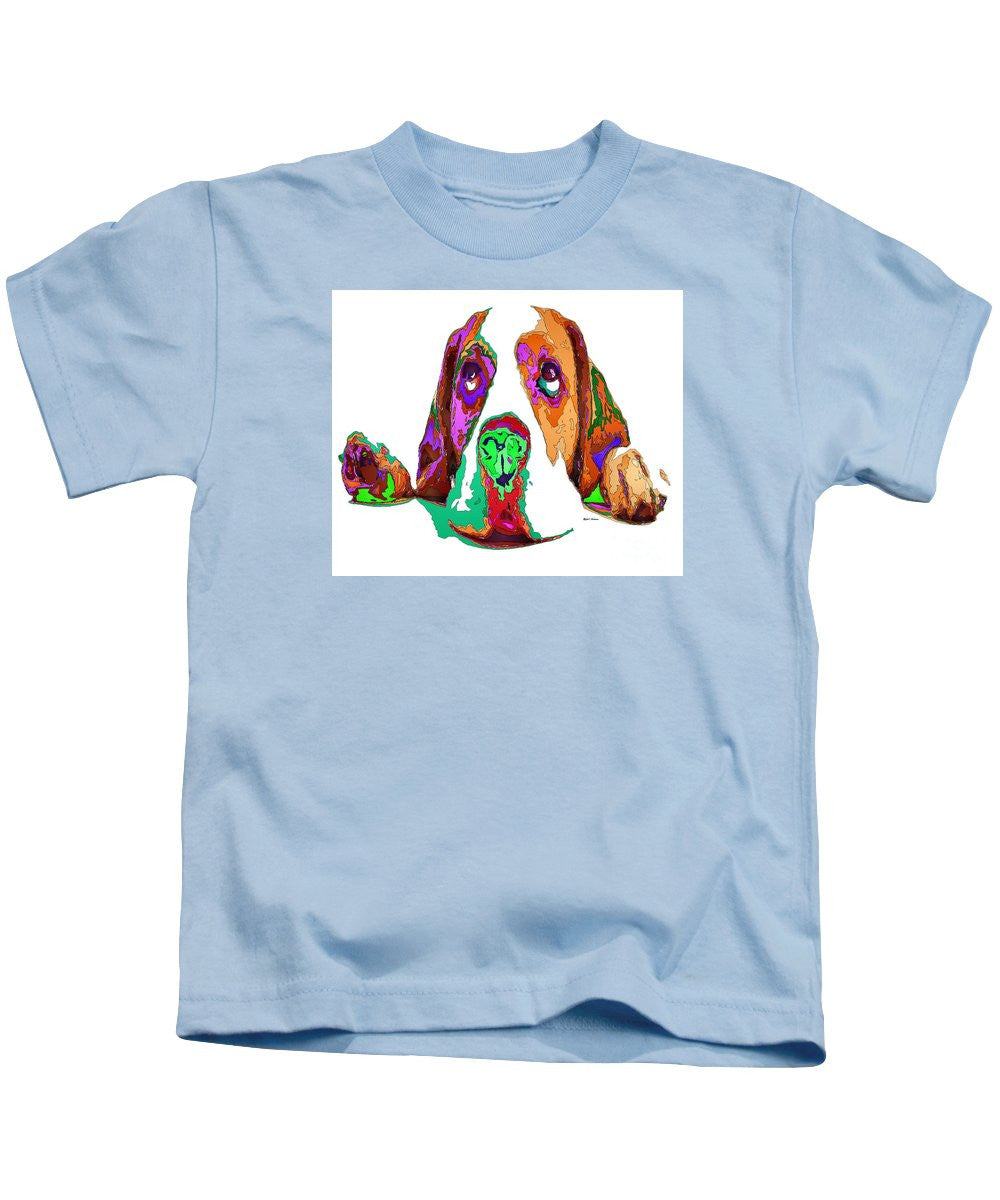 T-shirt pour enfants - J'ai été sage, je le promets. Série pour animaux de compagnie