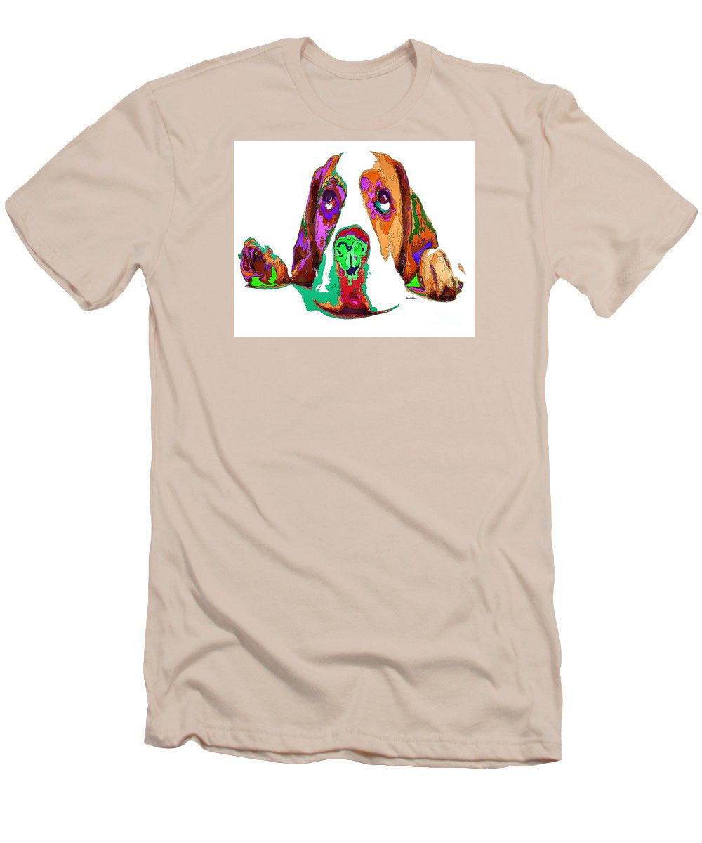 Men's T-Shirt (Slim Fit) - I Have Been Good, I Promise. Pet Series