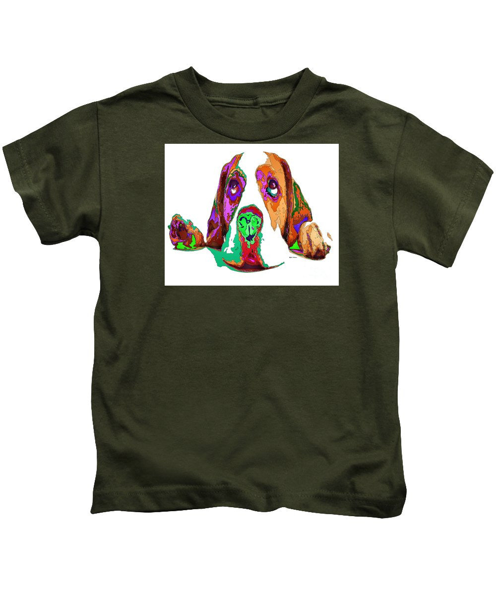 T-shirt pour enfants - J'ai été sage, je le promets. Série pour animaux de compagnie