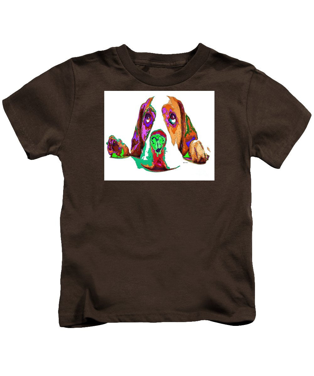 T-shirt pour enfants - J'ai été sage, je le promets. Série pour animaux de compagnie