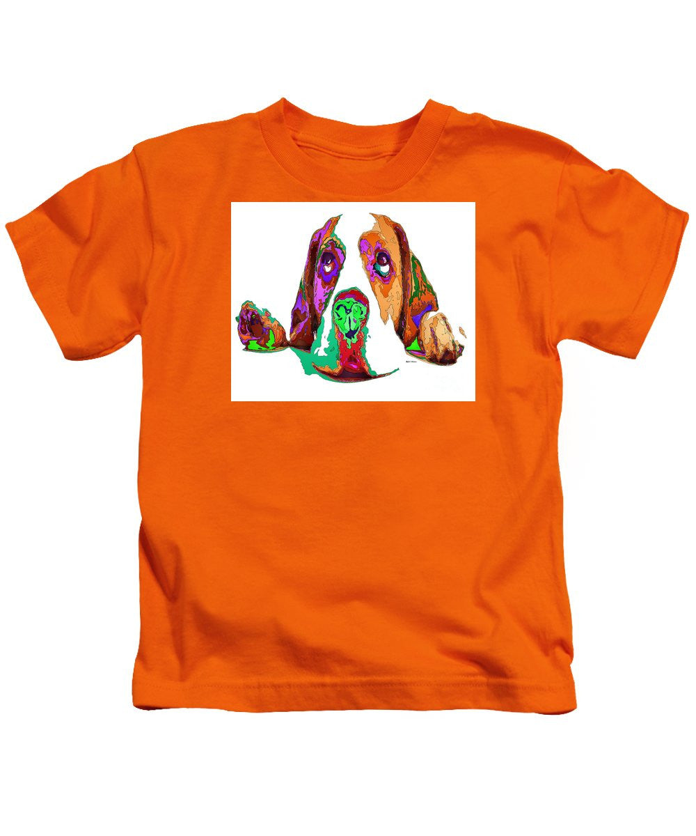 T-shirt pour enfants - J'ai été sage, je le promets. Série pour animaux de compagnie