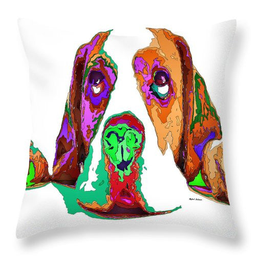 Throw Pillow - I Have Been Good, I Promise. Pet Series