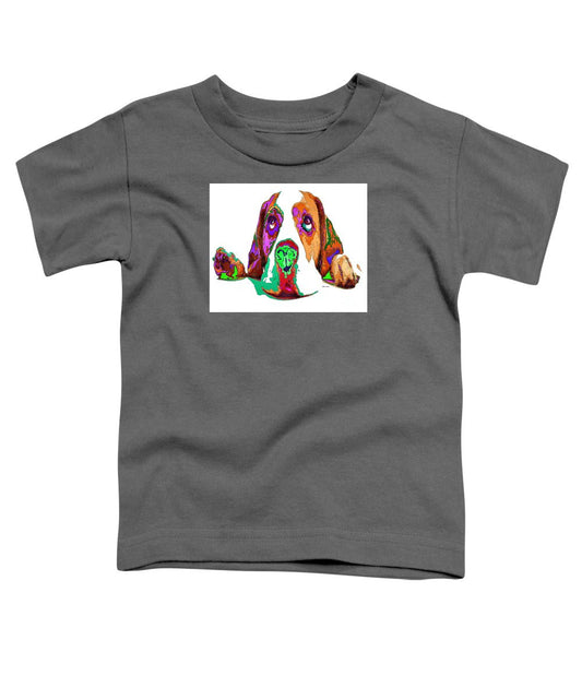 T-shirt pour tout-petits - J'ai été sage, je le promets. Série pour animaux de compagnie